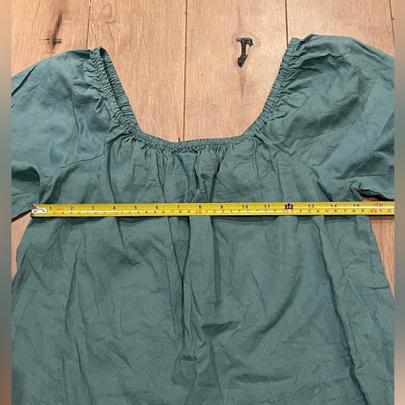 RW&Co. Linen off the shoulder top - Picture 3 of 9